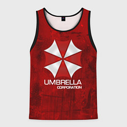 Майка-безрукавка мужская UMBRELLA CORP, цвет: 3D-черный