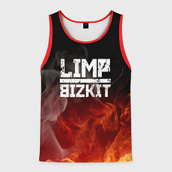 Майка-безрукавка мужская LIMP BIZKIT, цвет: 3D-красный