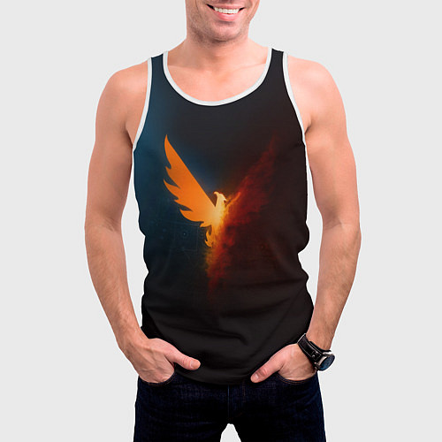 Мужская майка без рукавов The Division 2 / 3D-Белый – фото 3