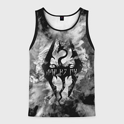 Майка-безрукавка мужская THE ELDER SCROLLS, цвет: 3D-черный