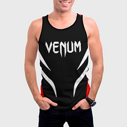 Майка-безрукавка мужская Venum спина, цвет: 3D-черный — фото 2
