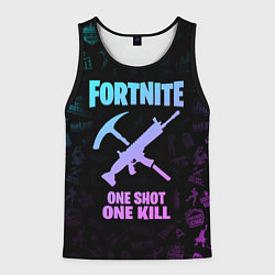 Майка-безрукавка мужская FORTNITE, цвет: 3D-черный