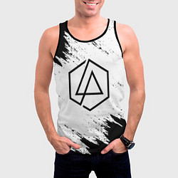 Майка-безрукавка мужская LINKIN PARK, цвет: 3D-черный — фото 2