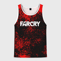 Майка-безрукавка мужская FARCRY, цвет: 3D-белый