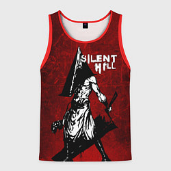 Майка-безрукавка мужская SILENT HILL, цвет: 3D-красный