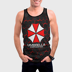 Майка-безрукавка мужская UMBRELLA CORP, цвет: 3D-черный — фото 2