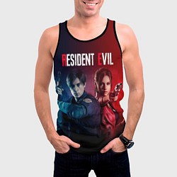 Майка-безрукавка мужская Resident Evil 2, цвет: 3D-черный — фото 2