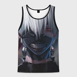 Майка-безрукавка мужская TOKYO GHOUL, цвет: 3D-черный