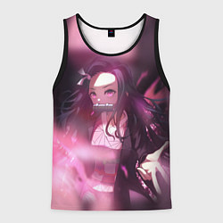 Майка-безрукавка мужская NEZUKO, цвет: 3D-черный