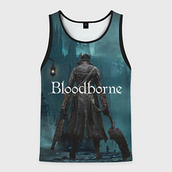 Майка-безрукавка мужская Bloodborne, цвет: 3D-черный