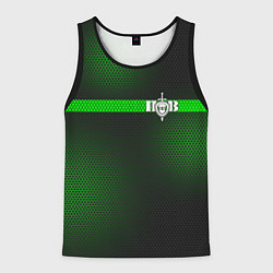 Майка-безрукавка мужская Пограничные Войска, цвет: 3D-черный