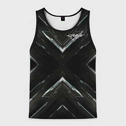 Майка-безрукавка мужская Crysis, цвет: 3D-черный