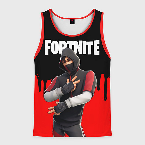 Мужская майка без рукавов FORTNITE x IKONIK / 3D-Красный – фото 1