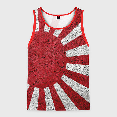 Мужская майка без рукавов ЯПОНИЯ ГРАНЖ / 3D-Красный – фото 1
