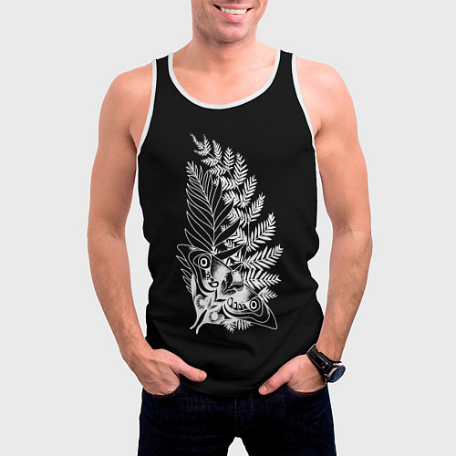 Мужская майка без рукавов THE LAST OF US 2 / 3D-Белый – фото 3