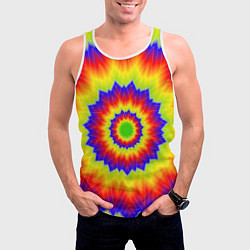 Майка-безрукавка мужская Tie-Dye, цвет: 3D-белый — фото 2