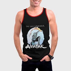 Майка-безрукавка мужская Аватар Легенда об Аанге, цвет: 3D-красный — фото 2