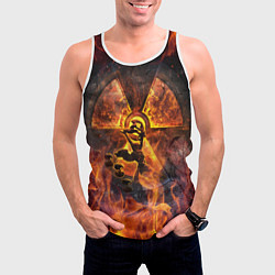 Майка-безрукавка мужская S T A L K E R 2, цвет: 3D-белый — фото 2