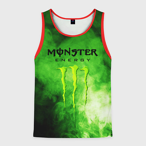 Мужская майка без рукавов MONSTER ENERGY / 3D-Красный – фото 1