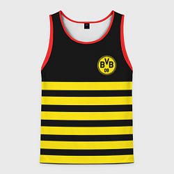 Майка-безрукавка мужская BORUSSIA, цвет: 3D-красный