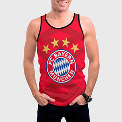 Майка-безрукавка мужская BAYERN MUNCHEN, цвет: 3D-черный — фото 2