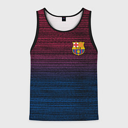 Майка-безрукавка мужская BARSELONA, цвет: 3D-черный