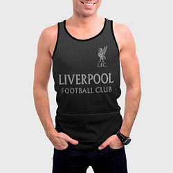 Майка-безрукавка мужская LIVERPOOL, цвет: 3D-черный — фото 2