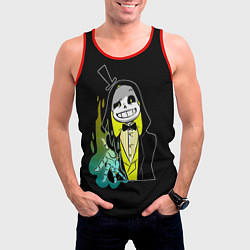 Майка-безрукавка мужская UNDERTALE, цвет: 3D-красный — фото 2