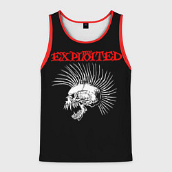 Майка-безрукавка мужская The Exploited, цвет: 3D-красный