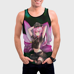 Майка-безрукавка мужская Zero Two, цвет: 3D-черный — фото 2