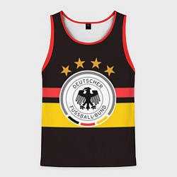 Майка-безрукавка мужская СБОРНАЯ ГЕРМАНИИ, цвет: 3D-красный
