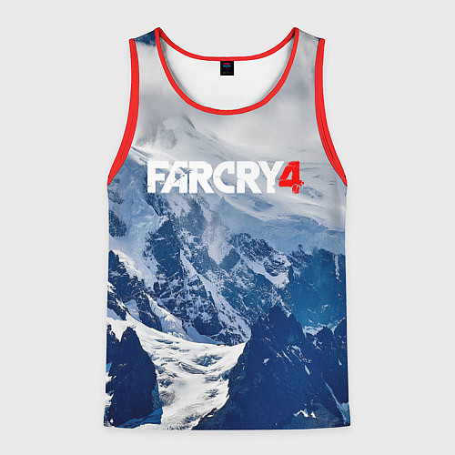Мужская майка без рукавов FARCRY 4 S / 3D-Красный – фото 1