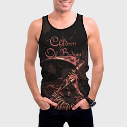 Майка-безрукавка мужская Children of Bodom Reaper, цвет: 3D-черный — фото 2