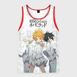 Майка-безрукавка мужская Персонажи Обещанный Неверленд, цвет: 3D-красный
