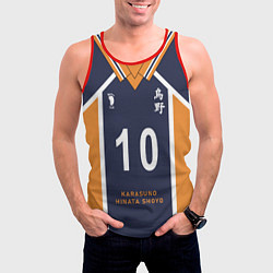 Майка-безрукавка мужская Волейбол!! ФОРМА ХИНАТЫ, цвет: 3D-красный — фото 2