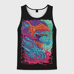 Майка-безрукавка мужская Hyper beast art, цвет: 3D-черный
