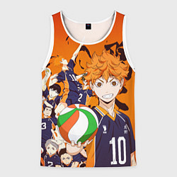 Мужская майка без рукавов ВОЛЕЙБОЛ!! HAIKYUU!!