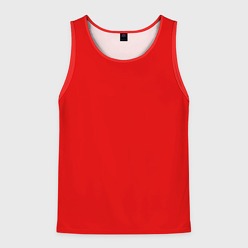 Мужская майка без рукавов КРАСНАЯ МАСКА / 3D-Красный – фото 1