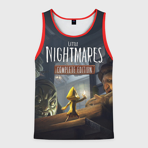 Мужская майка без рукавов Little Nightmares 2 / 3D-Красный – фото 1