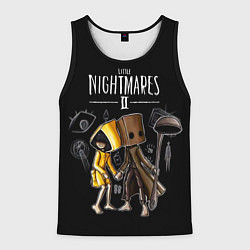 Майка-безрукавка мужская LITTLE NIGHTMARES 2, цвет: 3D-черный