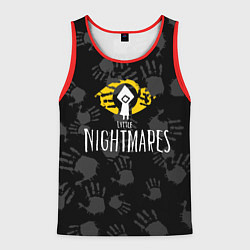Майка-безрукавка мужская Little Nightmares, цвет: 3D-красный