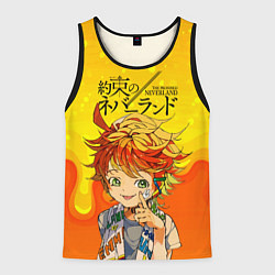 Майка-безрукавка мужская Обещанный Неверленд, цвет: 3D-черный