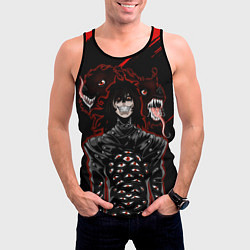 Майка-безрукавка мужская Hellsing Хеллсинг, цвет: 3D-черный — фото 2