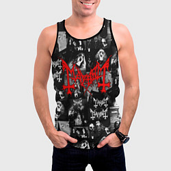 Майка-безрукавка мужская MAYHEM, цвет: 3D-черный — фото 2