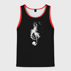 Майка-безрукавка мужская Ключ из дыма, цвет: 3D-красный