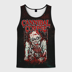 Майка-безрукавка мужская Cannibal Corpse, цвет: 3D-черный