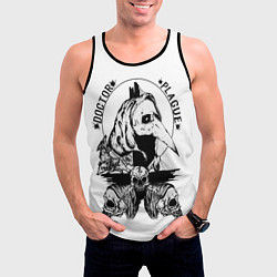 Майка-безрукавка мужская Doctor Plague, цвет: 3D-черный — фото 2