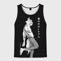 Майка-безрукавка мужская Выдающиеся звери Легоси, цвет: 3D-черный