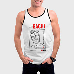 Майка-безрукавка мужская Billy Herrington, цвет: 3D-черный — фото 2