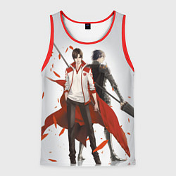 Майка-безрукавка мужская Master of Skill Ye Xiu, цвет: 3D-красный